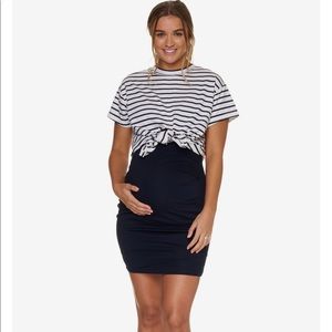 BAE The Label Split Maternity Top Shirt XS